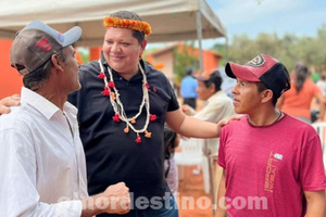 Durante Día de Gobierno, gobernador Juancho Acosta inaugura Viviendas Sociales para la Comunidad Indígena Yvy Ata’i - El Nordestino