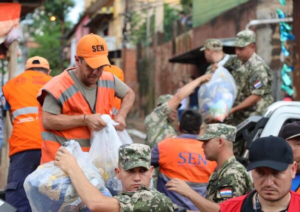 500 familias damnificadas reciben asistencia en Alto Paraná
