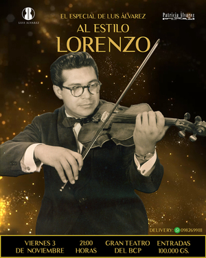 Homenaje al músico Lorenzo Álvarez en el BCP | 1000 Noticias