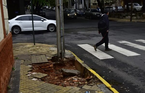 Temporal provocó destrozos en Asunción - Nacionales - ABC Color