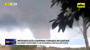 Video: Meteorología confirma tornado en Santaní - ABC Noticias - ABC Color
