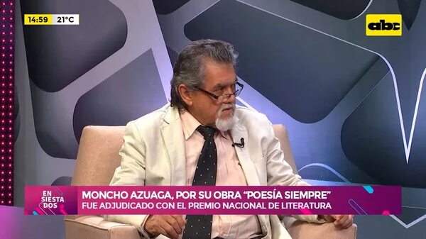 Video: Moncho Azuaga, por su obra “Poesía siempre” - Ensiestados - ABC Color