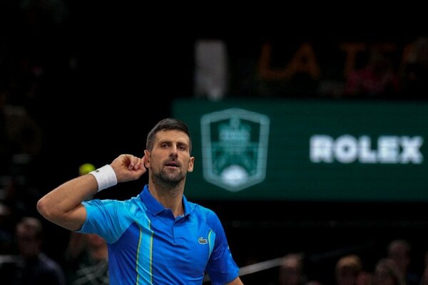 Versus / Djokovic se toma vibrante revancha ante Rune y avanza a 'semis' en París