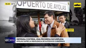 Ayolas: defensa costera, una promesa incumplida - ABC Noticias - ABC Color