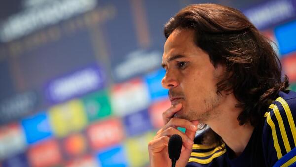 Edinson Cavani dice que la final de la Libertadores es el partido de su vida