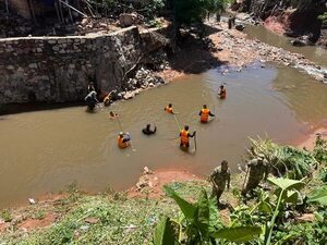 Retoman búsqueda de militares desaparecidos en Lambaré - Nacionales - ABC Color