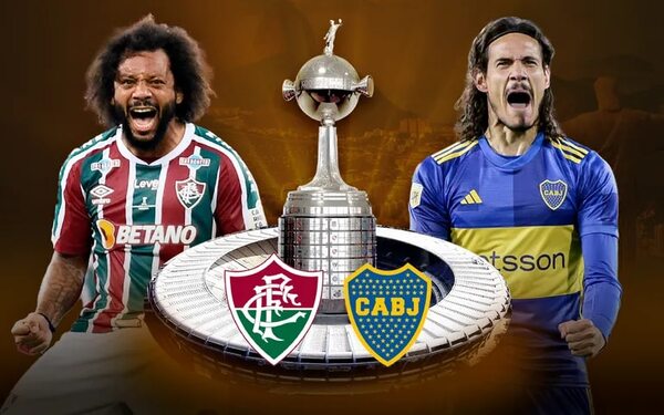 Boca Juniors y Fluminense juegan por la gloria de la Copa Libertadores - Fútbol Internacional - ABC Color
