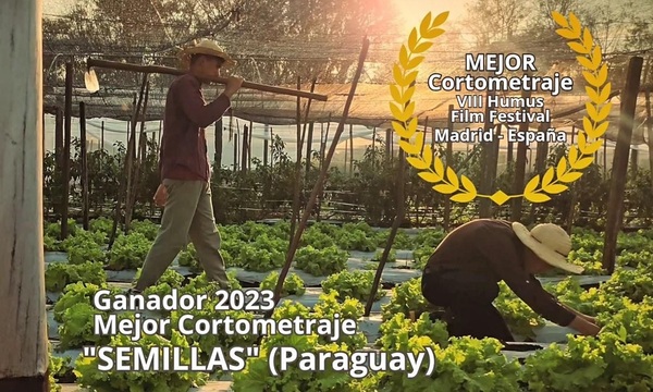 Cortometraje “Semillas”, de colegio agropecuario de Coronel Oviedo ganó Festival de Cine en Madrid