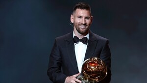 Lionel Messi superó en 105 votos a Haaland y en 192 a Mbappé