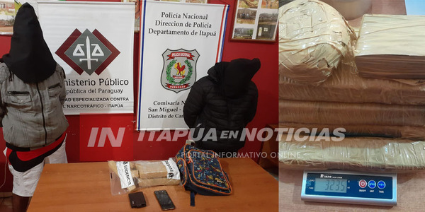 INCAUTARON MARIHUANA EN EL DISTRITO DE CAMBYRETÁ - Itapúa Noticias