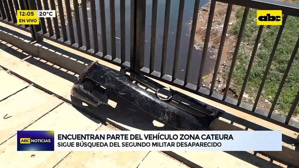 Video: Encuentran partes del vehículo en zona de Cateura - ABC Noticias - ABC Color