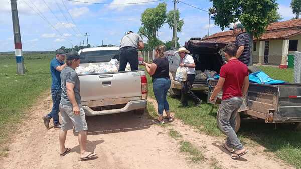 MUNICIPALIDAD DE GENERAL ARTIGAS ASISTIÓ A AFECTADOS POR INUNDACIONES - Itapúa Noticias