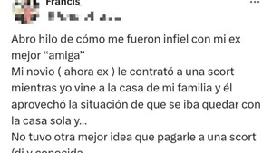 Su mejor amiga le hizo tesapo’ê y ella escrachó a los infieles