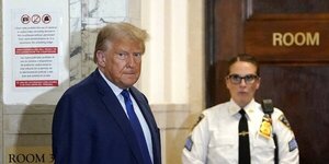 Donald Trump ‘entusiasmado” con declarar en juicio en Nueva York, dice su hijo