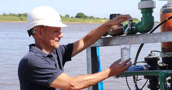 La Nación / Empresa potabiliza agua del río Paraguay