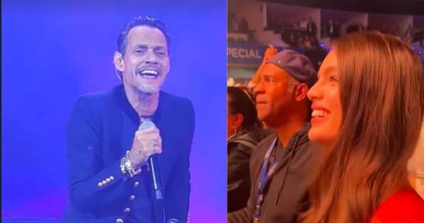 La Nación / “Tú eres mi tesoro”: Marc Anthony tuvo romántico gesto con Nadia Ferreira