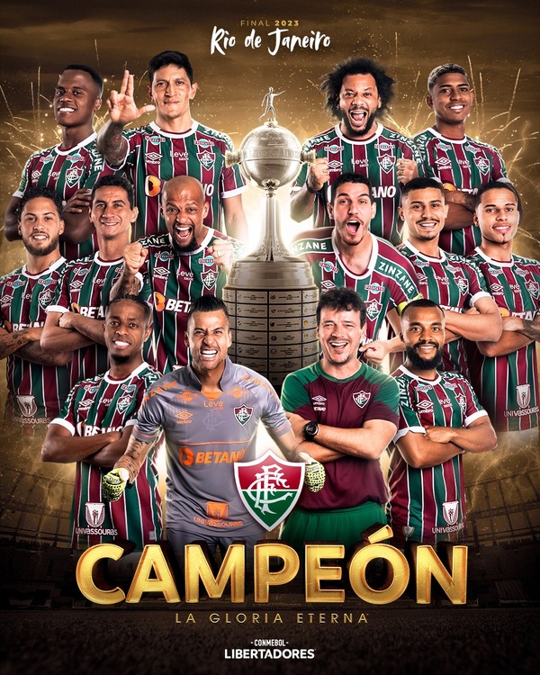 Por primera vez, Fluminense se coronó campeón de la Libertadores - trece