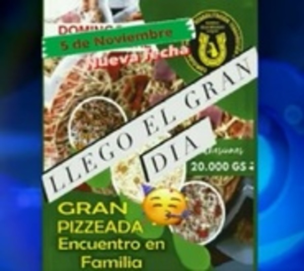 Pizzeada solidaria a beneficio de niños en Luque - Paraguay.com