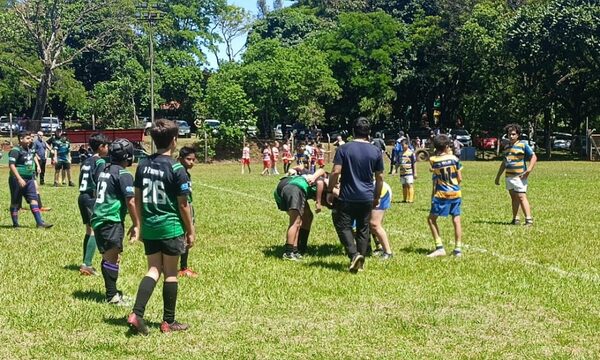 Rugby: realizan jornada nacional infantil en el Este