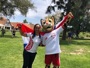 El golf paraguayo está de fiesta: Sofía García es medalla de Oro en Juegos Panamericanos | 1000 Noticias