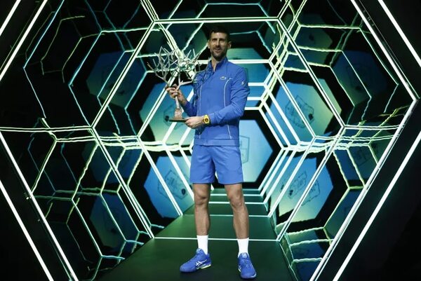 Djokovic conquista el séptimo cielo bajo el techo de París - Tenis - ABC Color