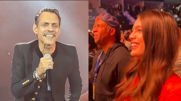 "Me vuelves loco", le dijo Marc Anthony a Nadia Ferreira