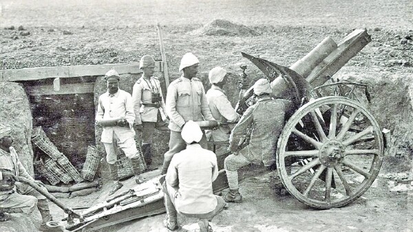 El Imperio otomano entra en guerra