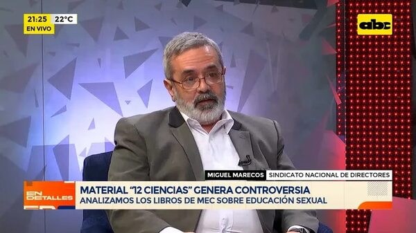 ‘’12 Ciencias’': analizamos los libros de MEC sobre educación sexual - Mesa de Periodistas - ABC Color