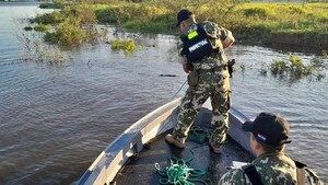 Intensa búsqueda de segundo militar arrastrado por raudal continúa y se extiende hasta Pilar