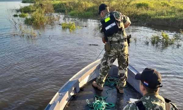 Sigue la Intensa búsqueda del segundo militar arrastrado por raudal  y se extiende hasta Pilar