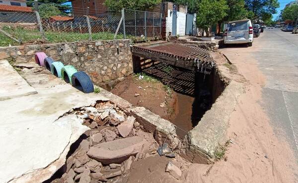 Desidia municipal puede terminar en tragedia en Luque •