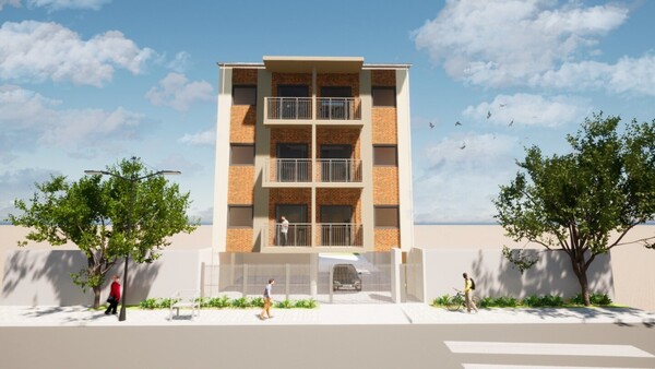 MUVH inicia construcción de departamentos para "familias que pueden pagar alquiler"