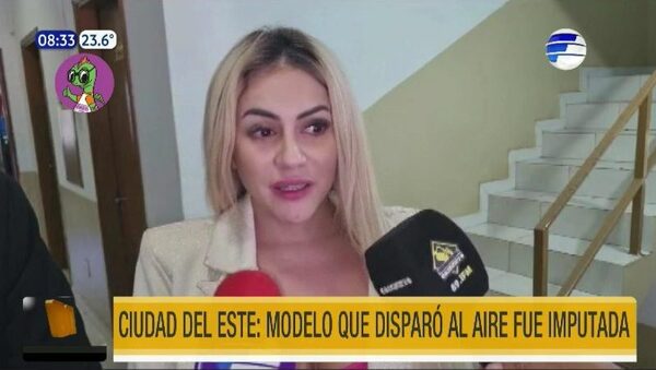 CDE: Modelo que disparó al aire fue detenida e imputada | Telefuturo