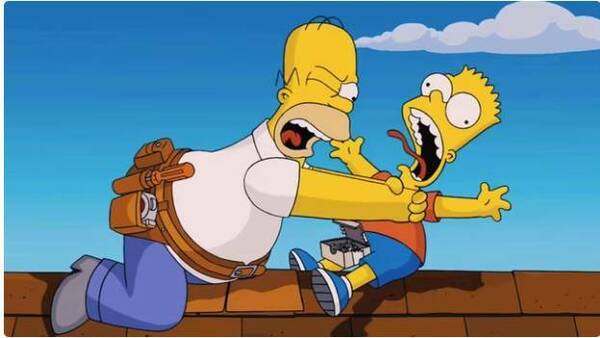 ¡Atendé el motivo por el que Homero nunca volverá a estrangular a Bart!