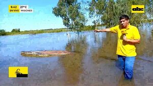 Villa Florida: evacuan a varias familias tras crecida del río Tebicuary - ABC Noticias - ABC Color
