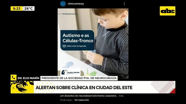 CDE: alertan sobre clínica donde ofrecerían tratamientos “milagrosos” - ABC Noticias - ABC Color