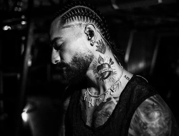 Maluma se tatuó el nombre de su hija en camino - Gente - ABC Color