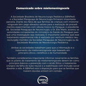 Sociedad Brasilera de Neurocirugía advierte sobre peligroso tratamiento experimental en Ciudad del Este