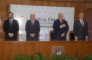 Presidente Diesel participó del acto oficial de proclamación de representantes de abogados ante CM