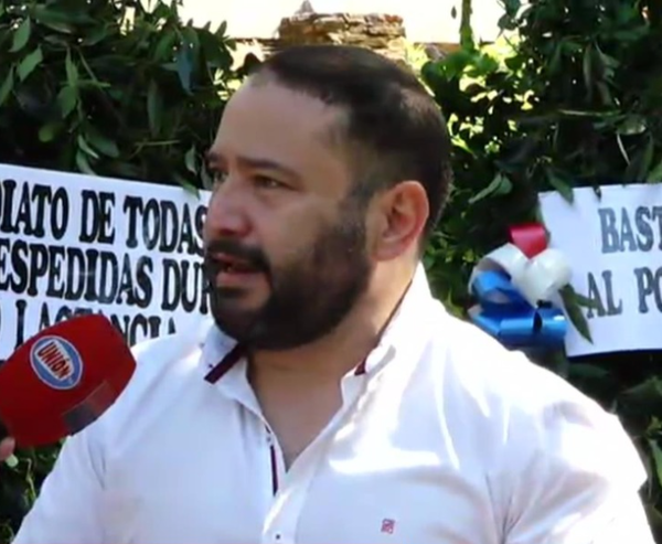 Embarazadas se manifiestan frente al Palacio de Justicia