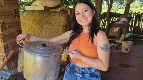 [GALERÍA] ¡Mirá qué se puso a cocinar Ramonita Vera en su valle!