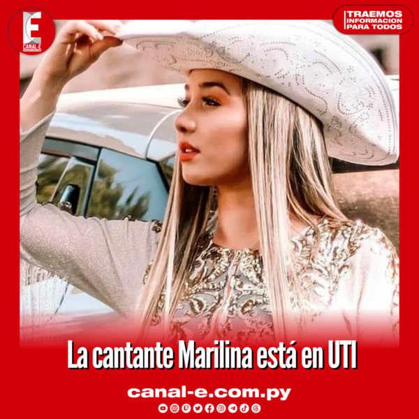 La cantante Marilina está en UTI