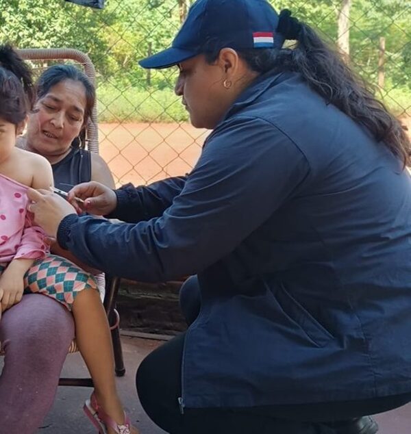 Intensifican vacunas en el Km 10 Acaray de CDE