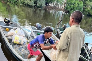 Reportan 3.700 personas asistidas por las crecidas en Misiones