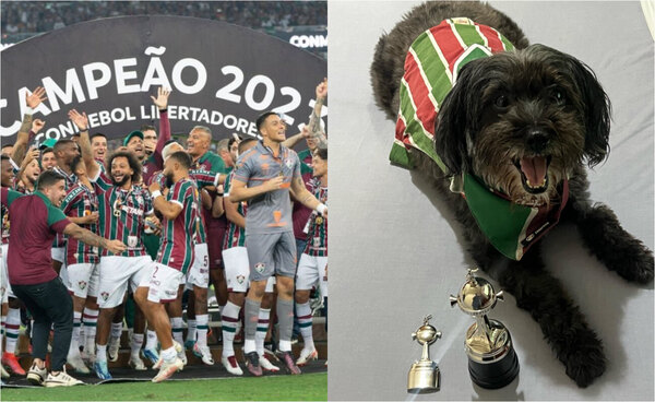 Versus / 'Pretinha', la hincha más viral y fiel de Fluminense que festejó la obtención de la Libertadores