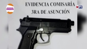 Caen dos hombres con arma de juguete - Noticias Paraguay