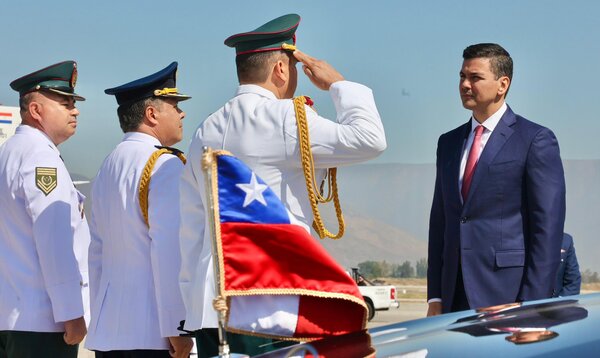 Diario HOY | Medios chilenos destacan la visita de Santiago Peña