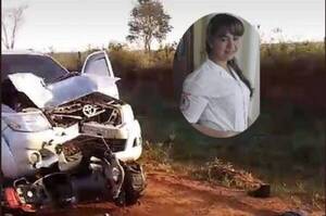 Una enfermera falleció en accidente vaí