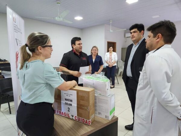 El Hospital de Coronel Oviedo recibió equipos para sus áreas de cardiología y neonatología