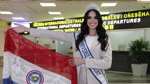 Elicena Andrada, la Miss Universo Paraguay ya se encuentra en El Salvador